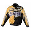 2010 Los Angeles Lakers 16 Time Leather Jacket