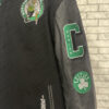 Pro Standard Boston Celtics Black and Green Varsity Jacket