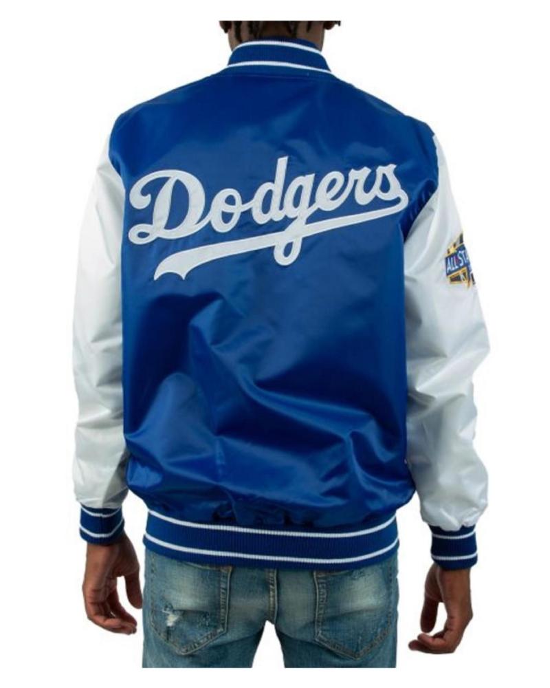 Los Angeles Dodgers City Collection Lightweight Satin Jacket