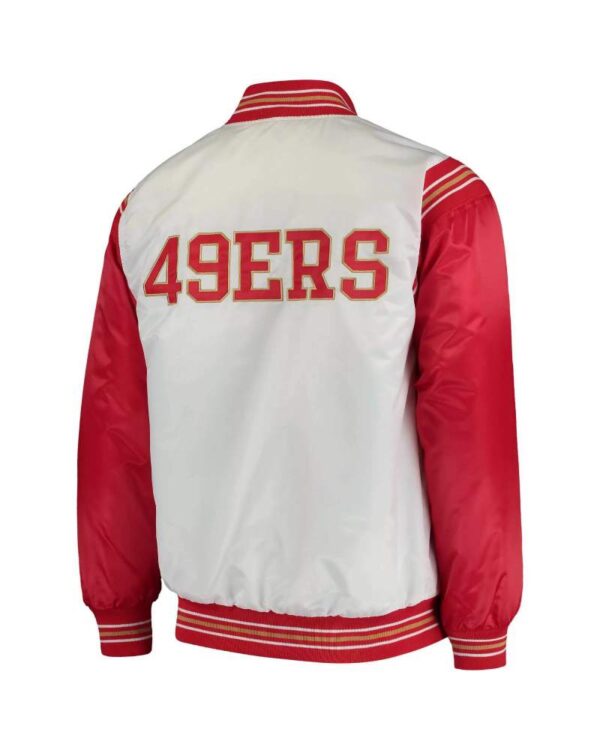 San Francisco 49ers Historic Logo Renegade Satin Jacket