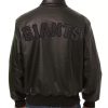 Black MLB Team San Francisco Giants Leather Jacket