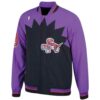 Purple NBA Toronto Raptors Warm Up Jacket