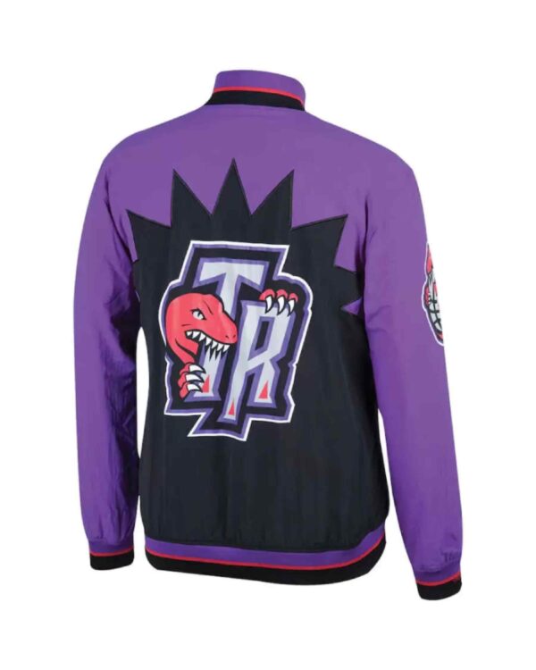 Purple NBA Toronto Raptors Warm Up Jacket