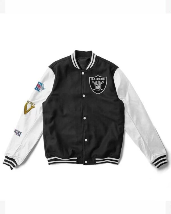 NFL Team Las Vegas Raiders Football Varsity Jacket