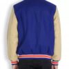 Blue Vintage NBA New York Knicks Varsity Jacket
