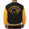 Boston Bruins Black Yellow Wool Jacket