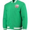 75th Anniversary Boston Celtics Hardwood Classics Kelly Green Jacket