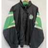 Boston Celtics NBA Black Satin Jacket