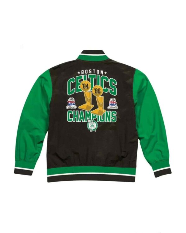 Boston Celtics NBA Champions Team History Jacket