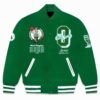 Boston Celtics October’s Very Own Green Varsity Jacket