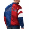 Buffalo Bills Leader Varsity Satin Full Snap Jacket