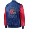 Buffalo Bills Locker Room Throwback Satin Jacket