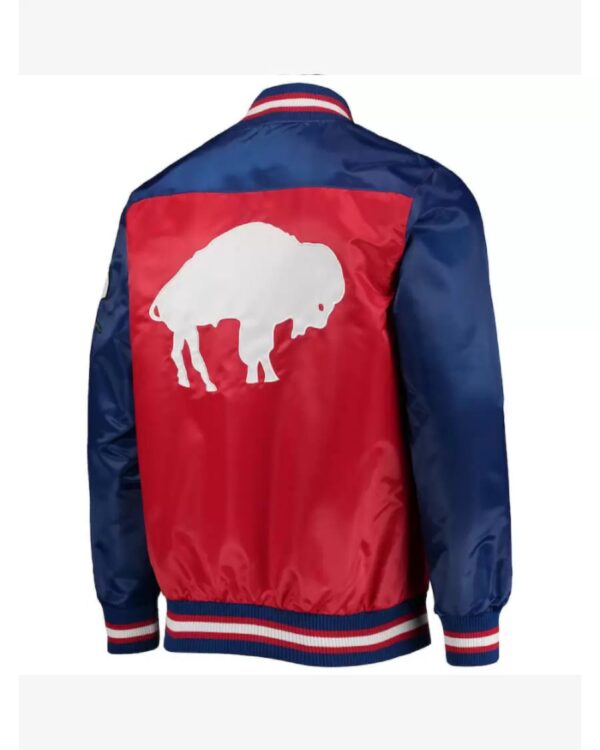 Buffalo Bills The Tradition Red NFL Satin Jacket