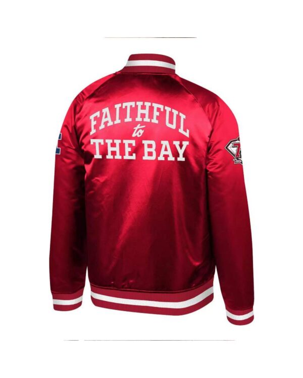 Scarlet San Francisco 49ERS Faithful To The Bay Jacket