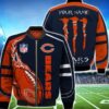 Chicago Bears Jackets Mens Monter Energy Custom Name