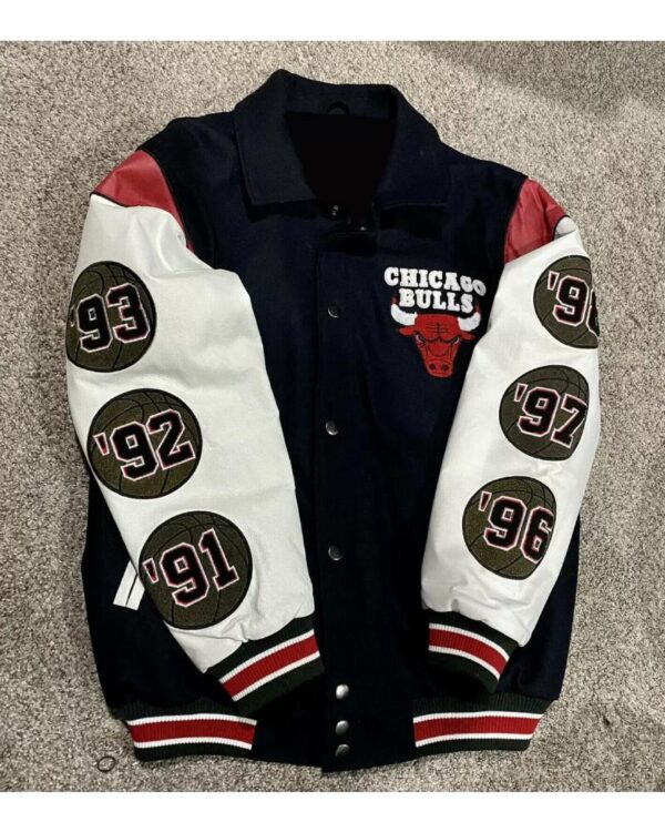 Chicago Bulls 6x Champion NBA Finals Varsity Jacket