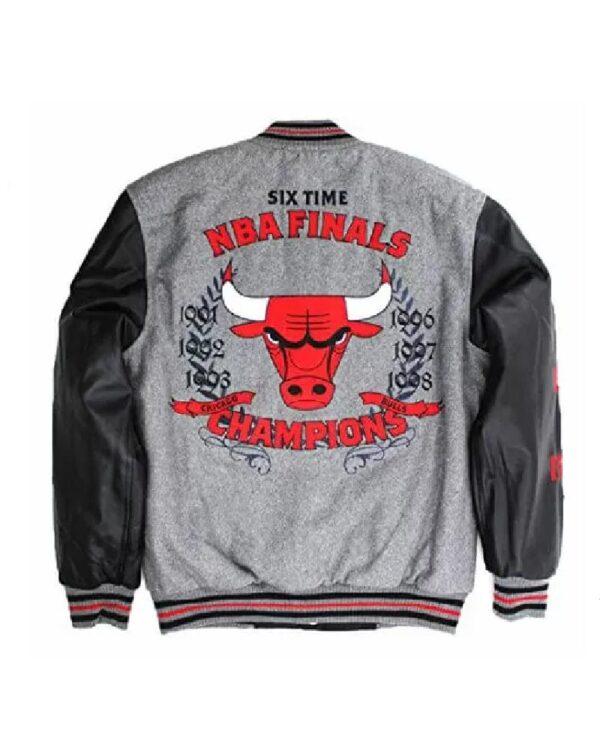 Chicago Bulls 6x Champions Varsity Jacket