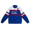 Chicago Cubs Satin Heavyweight Blue and White Jacket