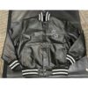 Chicago White Sox Black Leather Varsity Jacket