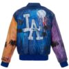 Los Angeles Dodgers JH Design Hand-Painted Leather Jacket