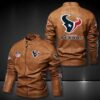 Houston Texans Leather Jacket Winter Coat
