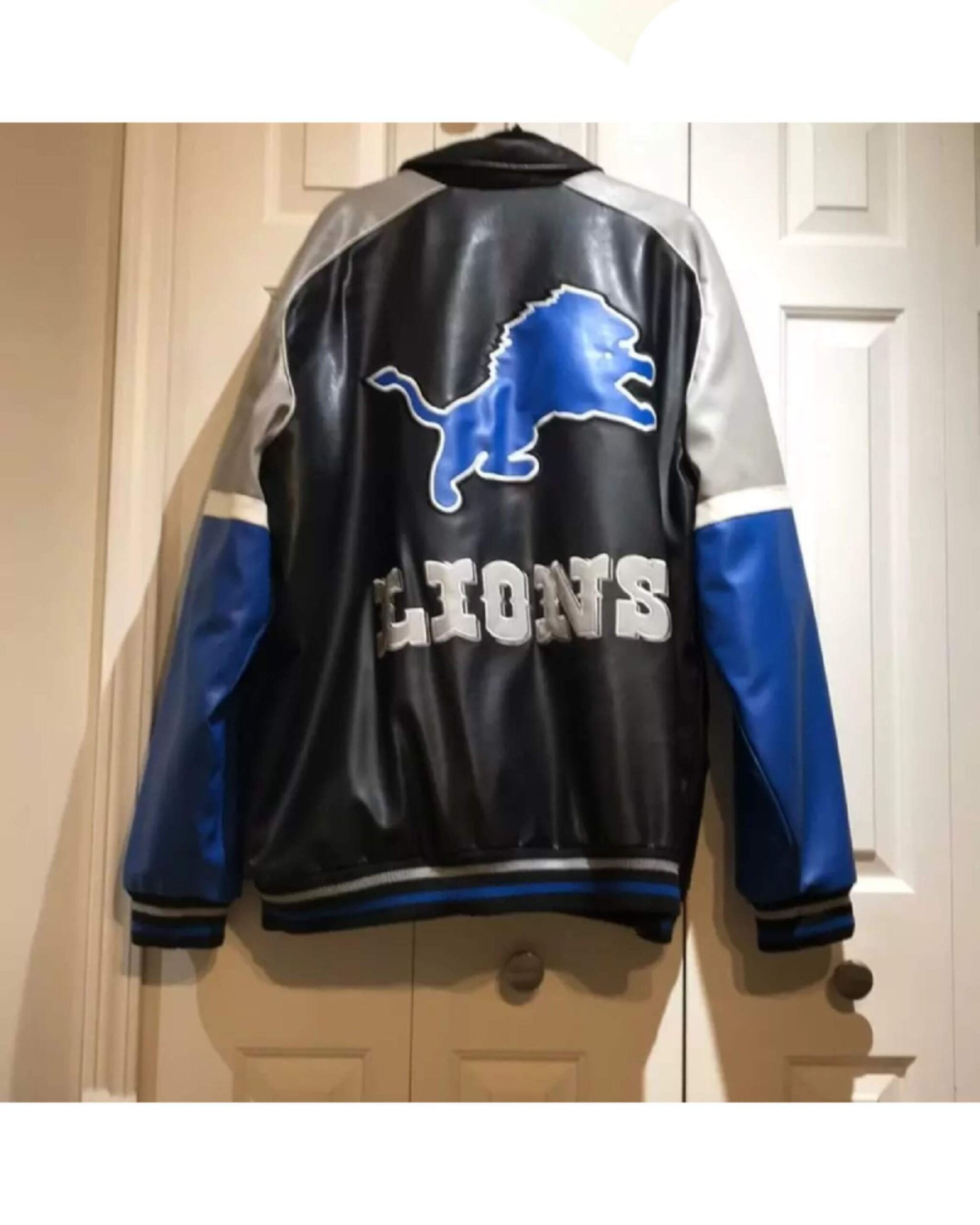 Maker of Jacket Fashion Jackets Detroit Lions 1952 NFL Varsity