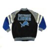 Detroit Lions NFL Suede Leather Jacket