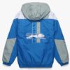 Starter Detroit Lions Blue/Gray Pullover Hooded Jacket