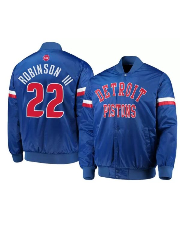 Detroit Pistons Glenn Robinson III The Champ Satin Jacket