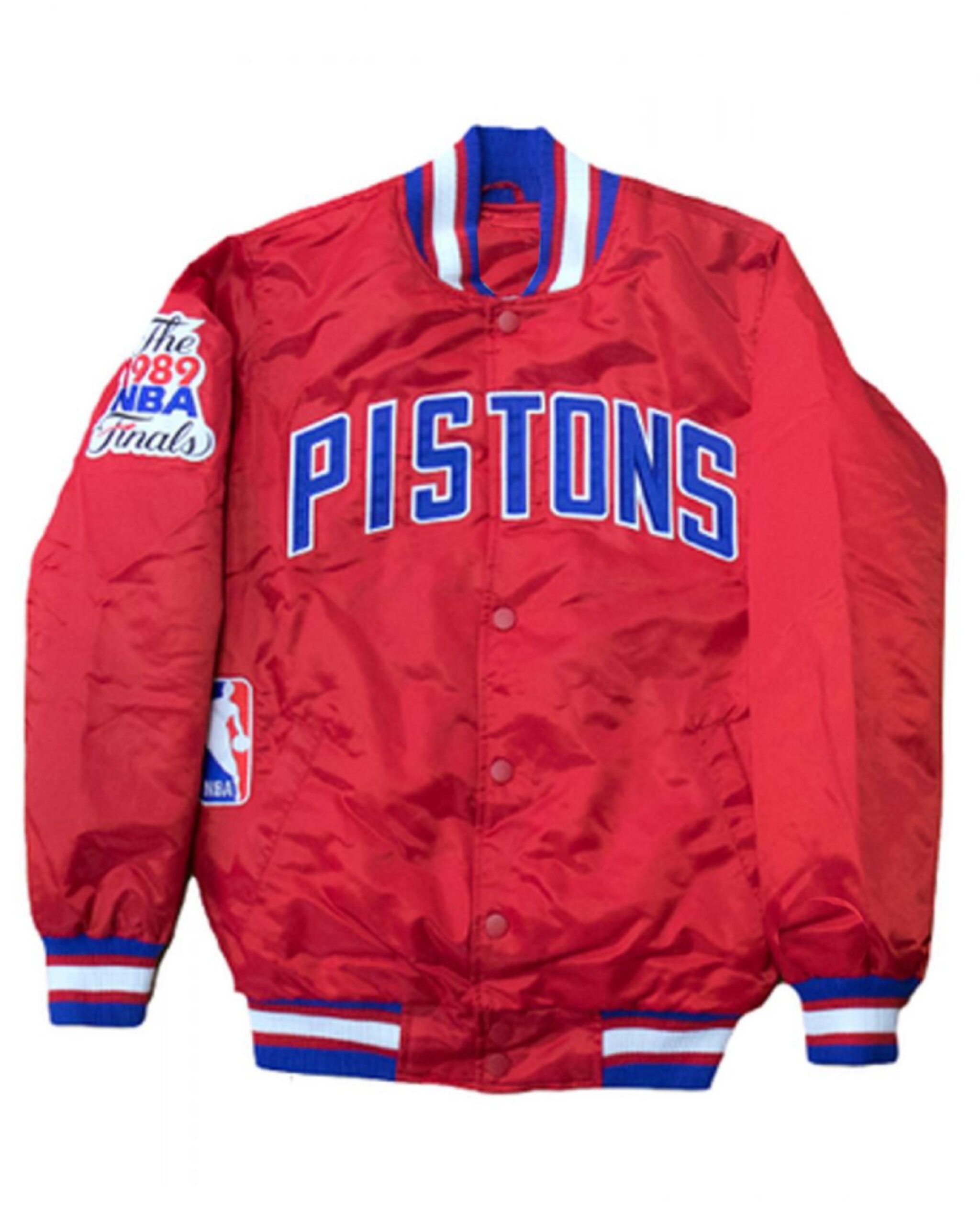 Starter Detroit Pistons NBA Satin Jacket | LA Jackets