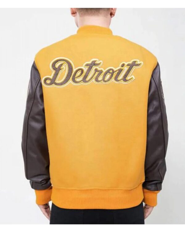 Detroit Tigers Logo Letterman Jacket