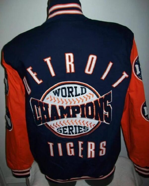 Detroit Tigers World Series Championship Varsity Jacket