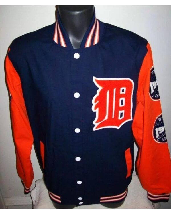 Detroit Tigers World Series Championship Varsity Jacket