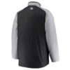 Detroit Tigers Dugout Full-Zip Black and Gray Jacket