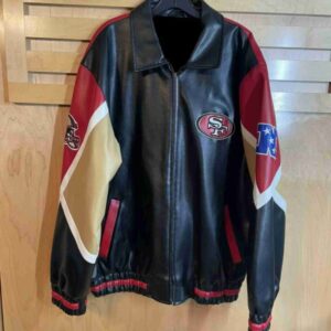 G-III NFL San Francisco 49ers Football Leather Jacket