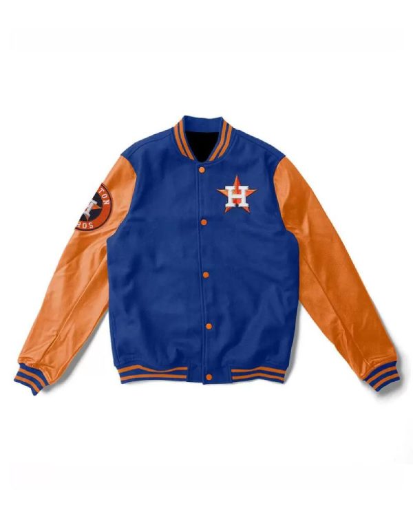 Houston Astros MLB Blue Varsity Jacket