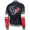 Houston Texans NFL Tricolor Satin Jacket