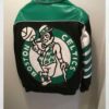 Jeff Hamilton Boston Celtics Reversible Leather Jacket