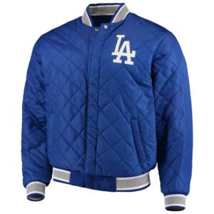 Los Angeles Dodgers Commemorative Championship Quilted Bomber Jacket