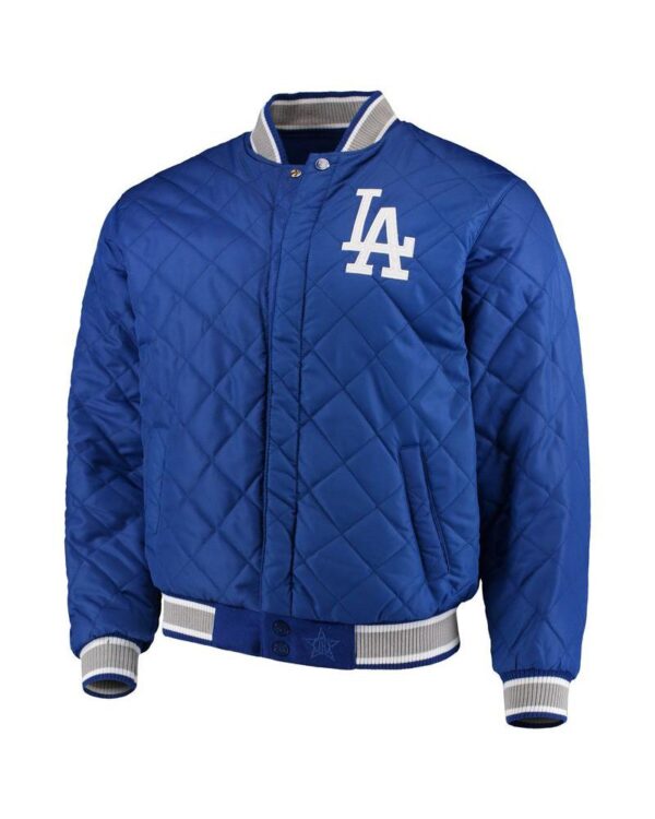 Los Angeles Dodgers Commemorative Championship Quilted Bomber Jacket