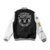 Las Vegas Raiders Super Bowl Champions Varsity Jacket