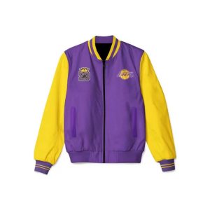 Lebron James Bomber Los Angeles Lakers Jacket