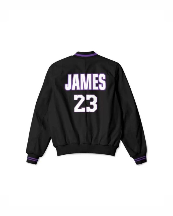 Lebron James Los Angeles Lakers Bomber Jacket