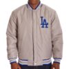 Los Angeles Dodgers Polyester Twill Bomber Jacket