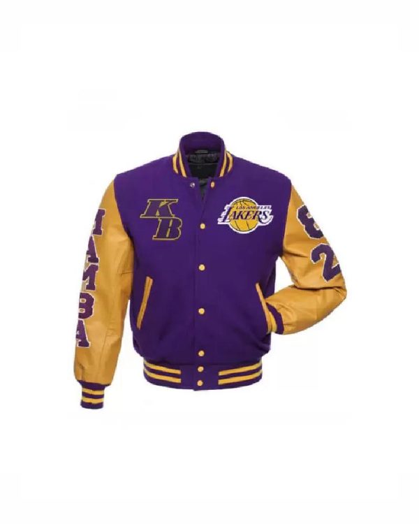 Mamba LA Lakers Legend Never Die Varsity Jacket