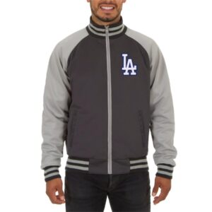 Los Angeles Dodgers JH Design Grey Jacket