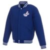 Los Angeles Dodgers JH Design Royal Blue Full-Snap Fleece Jacket