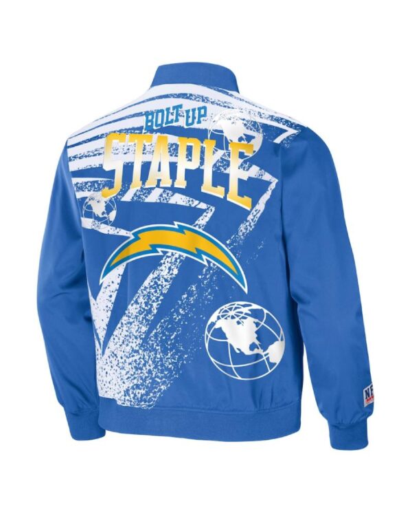 Men's NFL x Staple Blue Los Angeles Chargers Reversible Core Jacket