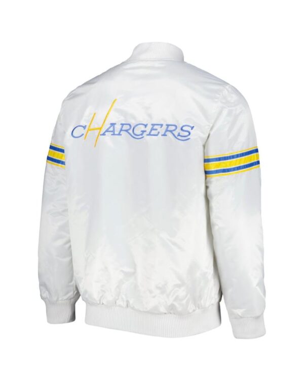 Los Angeles Chargers Starter White The Power Forward Jacket