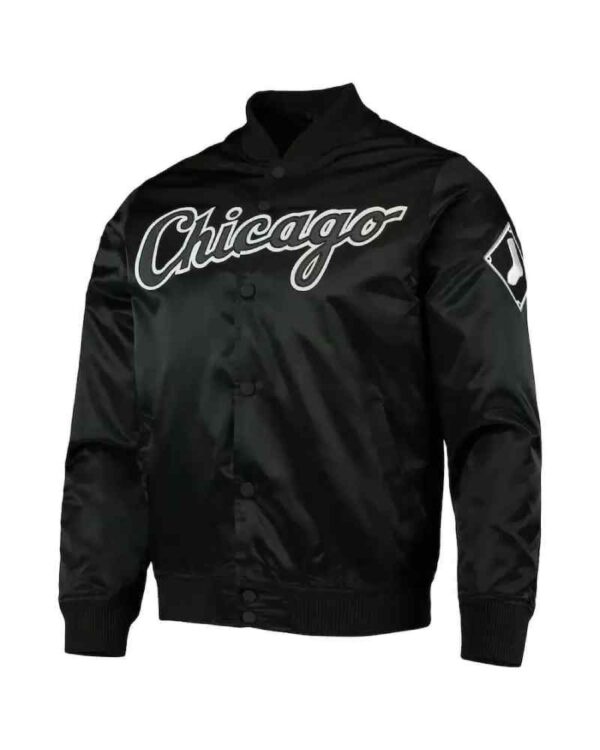 MLB Black Chicago White Sox Pro Standard Satin Jacket